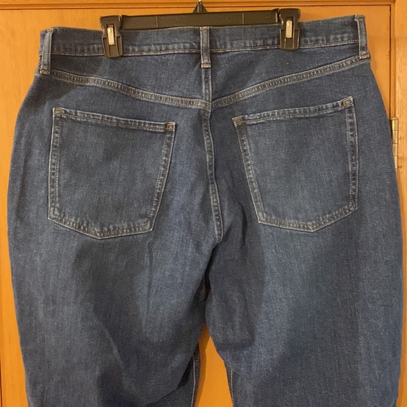 Old Navy Extra High Rise Sky Hi Straight Jeans Secret Slim Pockets Plus Size 18 - Picture 8 of 12